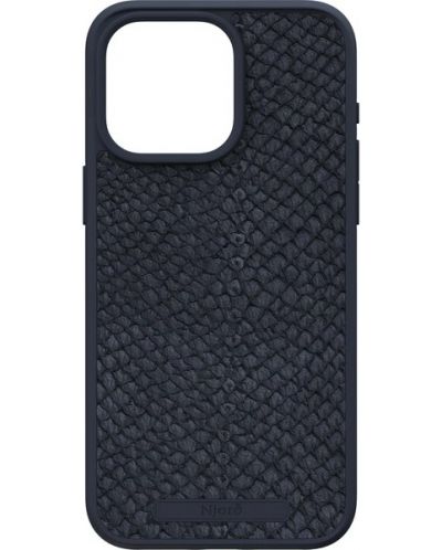 Калъф Njord - Salmon Leather MagSafe, iPhone 15 Pro Max, черен - 1