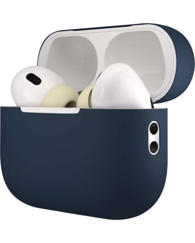 Калъф за слушалки Next One - Silicone, AirPods Pro 2, син - 1