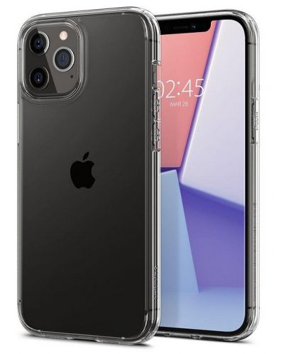 Калъф Spigen - Ultra Hybrid, iPhone 12 Pro Max, прозрачен - 1