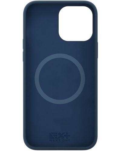 Калъф Next One - Silicon MagSafe, iPhone 13 Pro Max, син - 2