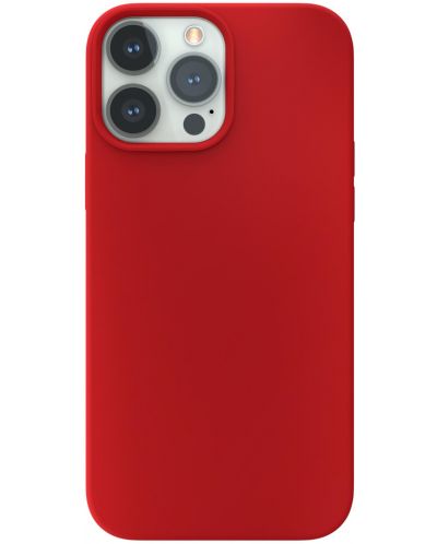 Калъф Next One - Silicon MagSafe, iPhone 13 Pro Max, червен - 1