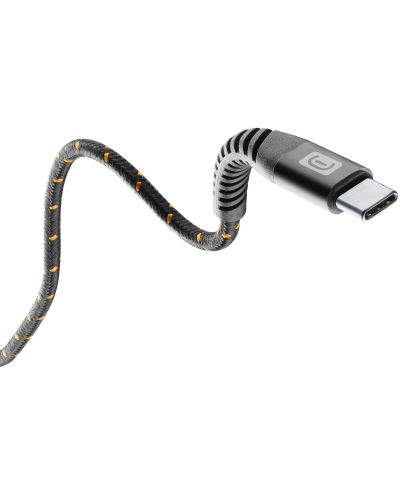 Кабел Cellularline - Tetra Force, USB-C/USB-C, 2 m, черен - 3
