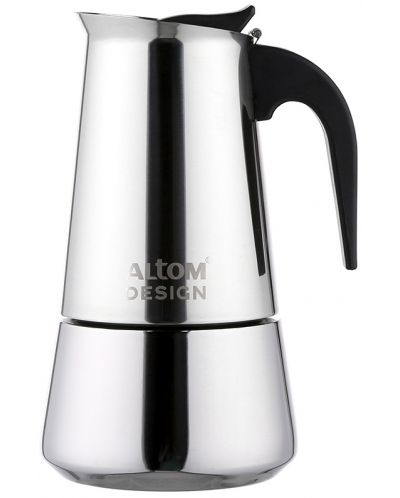 Кафеварка от неръждаема стомана ADS - 300 ml (6 чаши) - 1