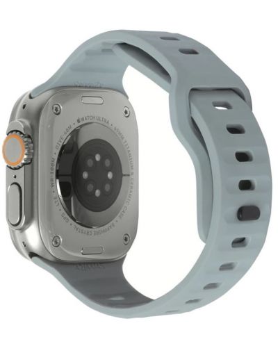 Каишка Mobile Origin - Strap, Apple Watch 49mm/45mm/44mm/42mm, Light Gray - 2