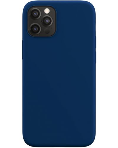 Калъф Next One - Silicon MagSafe, iPhone 12/12 Pro, син - 1