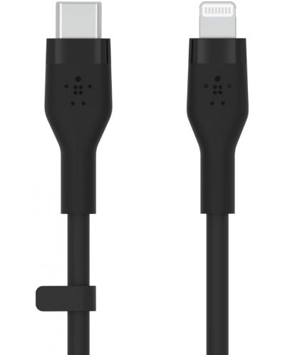 Кабел Belkin - Boost Charge, USB-C/Lightning, 1 m, черен - 2