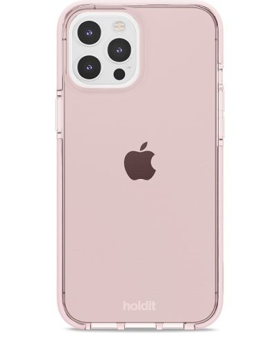 Калъф Holdit - Seethru, iPhone 12 Pro Max, Blush Pink - 1