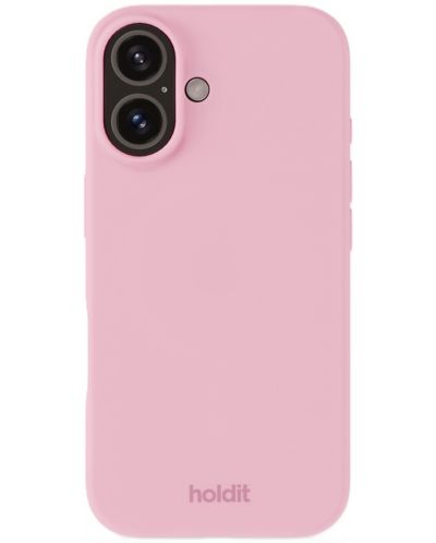 Калъф Holdit - Silicone, iPhone 16 Plus, розов - 1