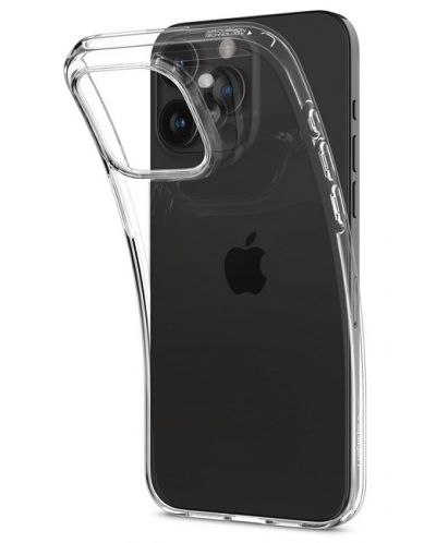 Калъф Spigen - Liquid Crystal, iPhone 15 Pro Max, Crystal Clear - 2