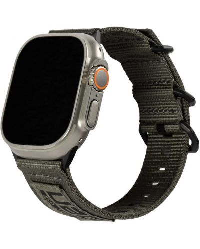 Каишка UAG - Nato, Apple Watch 1-8/Ultra/SE, 42/44/45/49 mm, зелена - 4