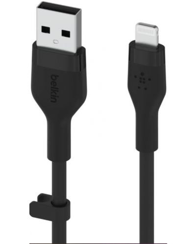 Кабел Belkin - Boost Charge, USB-A/Lightning, 1 m, черен - 1