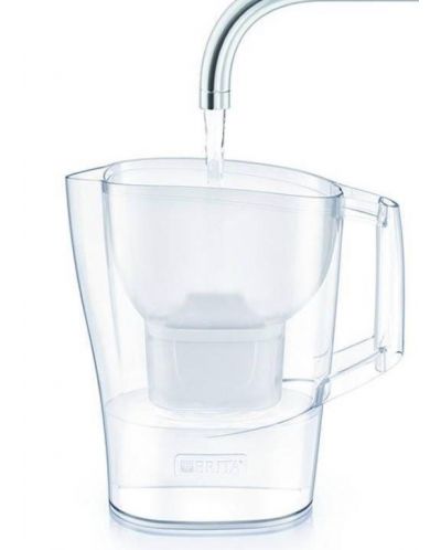 Кана за филтриране BRITA - Aluna Cool Memo Pro, 2.4 l, бяла - 2