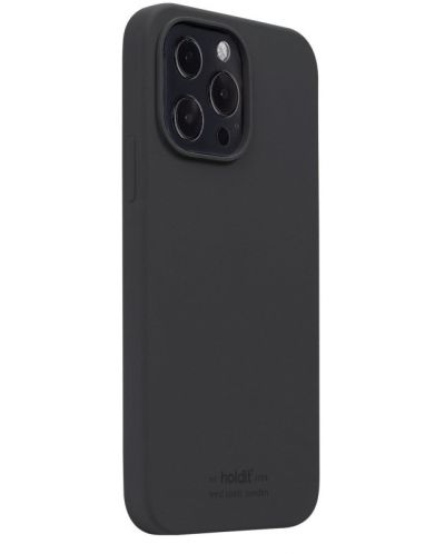 Калъф Holdit - Silicone, iPhone 14 Pro, черен - 2