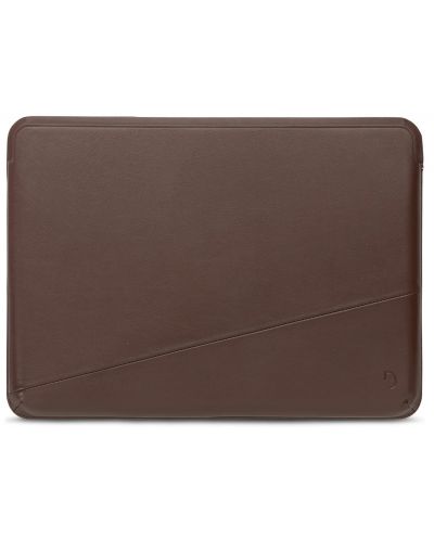 Калъф Decoded - Core Leather, MacBook 14'', кафяв - 1