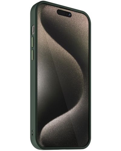 Калъф Next One - Pistachio Mist Shield MagSafe, iPhone 15 Pro, зелен - 3
