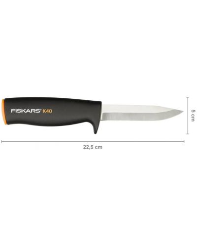 Къмпинг сет Fiskars - Брадва XXS_X5 + Универсален нож K40 + Точило за брадви и ножове Xsharp - 9