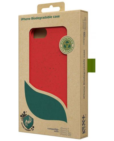 Калъф Next One - Eco Friendly, iPhone SE 2020, червен - 4