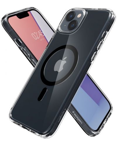 Калъф Spigen - Ultra Hybrid MagSafe, iPhone 14, черен - 4