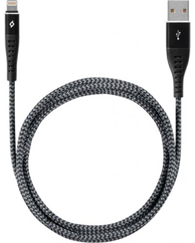 Кабел ttec - Extreme, USB-A/Lightining, 1.5 m, черен - 3