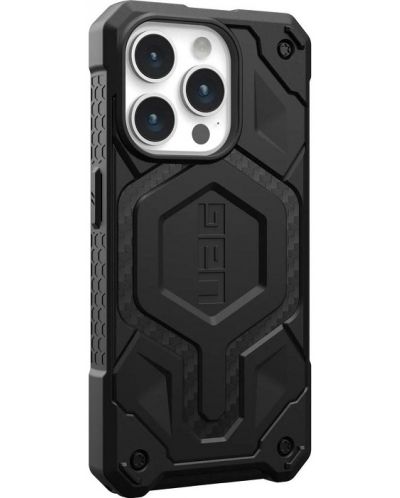 Калъф UAG - Monarch Pro MagSafe, iPhone 15 Pro, Carbon Fiber - 4