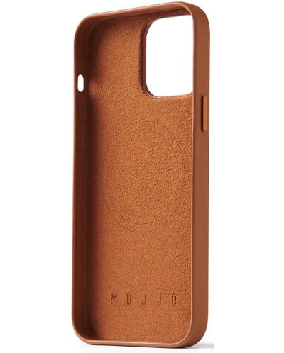 Калъф Mujjo - Full Leather MagSafe, iPhone 14 Pro Max, кафяв - 2