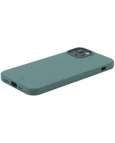 Калъф Holdit - Silicone, iPhone 15 Plus, Moss Green - 3