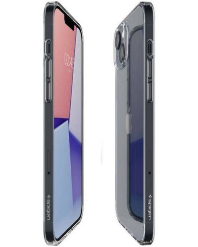 Калъф Spigen - Air Skin Hybrid, iPhone 14/13, прозрачен - 6