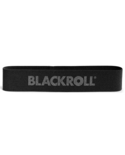 Къс ластик с екстра силно съпротивление Blackroll - Loop Band, черен - 1