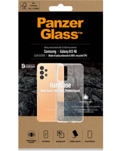 Калъф PanzerGlass - HardCase, Galaxy A13 4G, прозрачен - 8