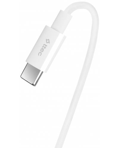 Кабел ttec - Fast Charge, USB-C/USB-C, 3 m, 65W, бял - 4