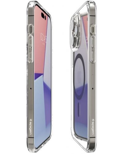 Калъф Spigen - Ultra Hybrid MagSafe, iPhone 14 Pro, Graphite - 4