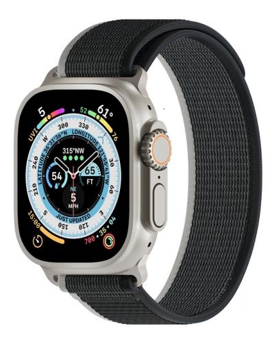 Каишка Next One - Athletic Loop, Apple Watch, 45/49 mm, черна - 1
