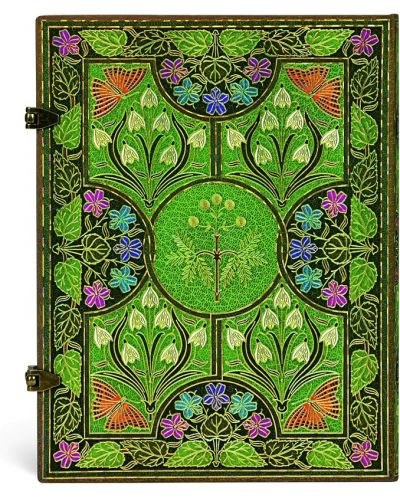  Календар-бележник Paperblanks Poetry in Bloom - Ultra, 18 x 23 cm, 72 листа, 2024 - 2