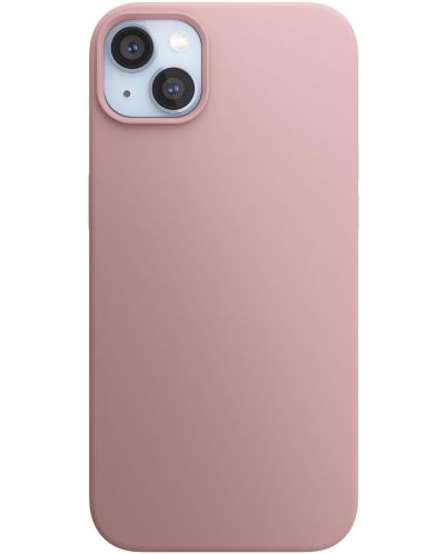 Калъф Next One - Silicon MagSafe, iPhone 14, розов - 1