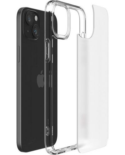 Калъф Spigen - Ultra Hybrid, iPhone 15, Frost Clear - 4