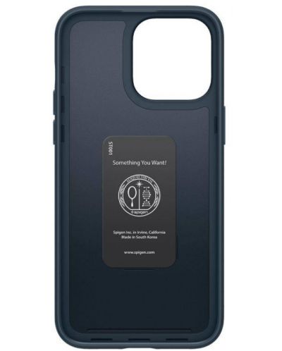 Калъф Spigen - Thin Fit, iPhone 14 Pro Max, Metal Slate - 9