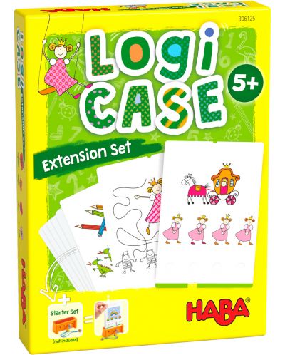 Карти за игра Haba Logicase - Принцеси, допълнение - 1