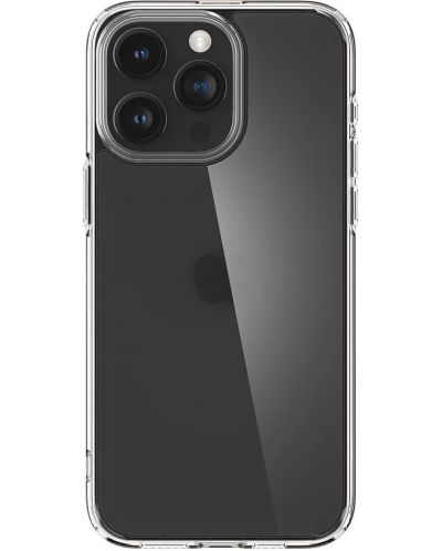 Калъф Spigen - Ultra Hybrid, iPhone 15 Pro, Crystal Clear - 1