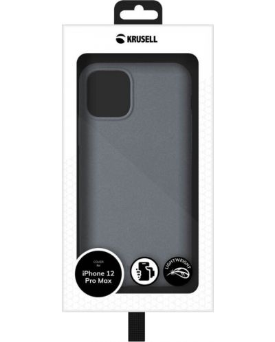 Калъф Krusell - Essentials Sand, iPhone 12 Pro Max, Stone - 2