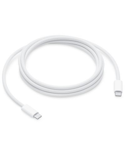 Кабел Apple - mu2g3zm/a, USB-C/USB-C, 2 m, бял - 1