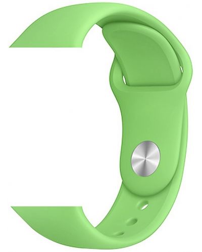 Каишка Trender - Silicone, Apple Watch, 44/45 mm, зелена - 1