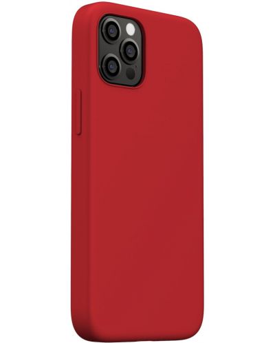Калъф Next One - Silicon MagSafe, iPhone 12/12 Pro, червен - 4