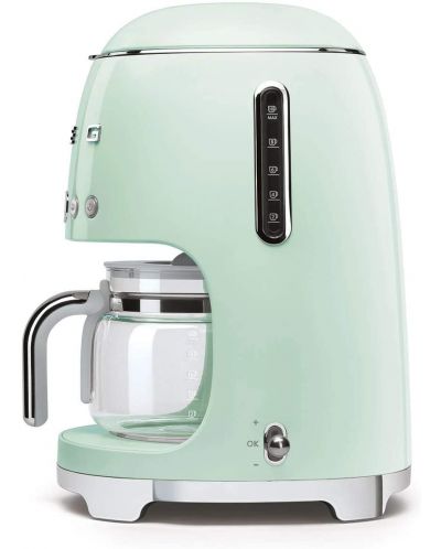 Кафемашина Smeg - DCF02PGEU, 1.4L, зелена - 3