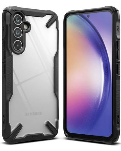 Калъф Ringke - Fusion X, Galaxy A54, черен - 1