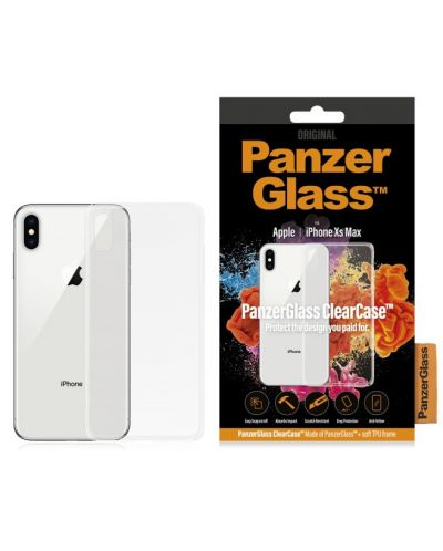 Калъф PanzerGlass - Clear, iPhone XS Max, прозрачен - 1