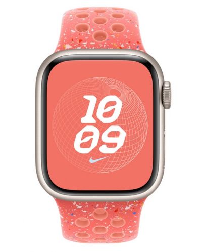 Каишка Apple - Nike Sport Band, Apple Watch, 46 mm, M/L, Magic Ember - 3