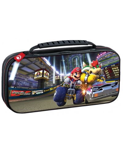 Калъф Nacon - Mario Kart Mario/Bowser, за Nintendo Switch, черен - 1