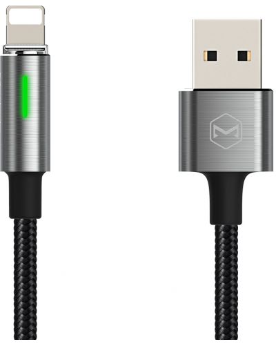 Кабел Xmart - King, USB-A/Lightning, 1.2 m, черен - 1
