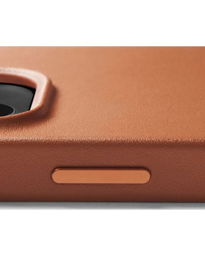 Калъф Mujjo - Full Leather MagSafe, iPhone 14, кафяв - 6