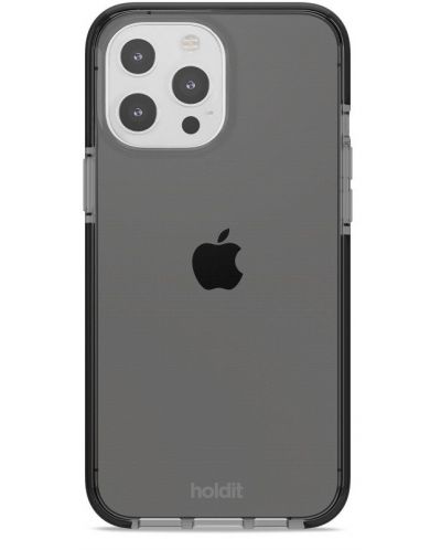 Калъф Holdit - Seethru, iPhone 13 Pro Max, черен - 1